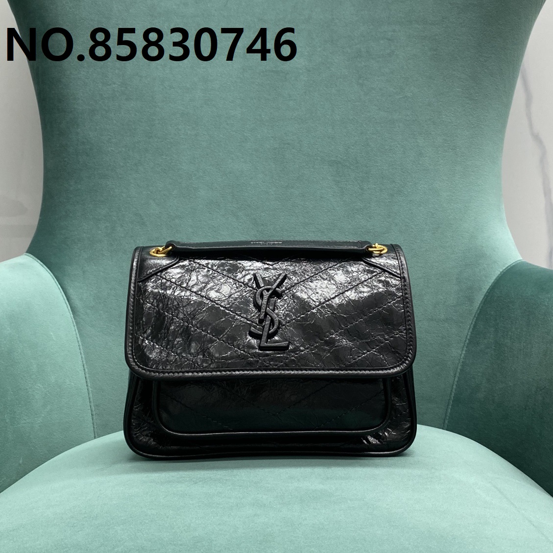 Pomegrante 생로랑 빈티지 가죽 소재 NIKI BABY 633160 22*17*12cm 7컬러