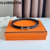 에르메스 레더 골드 GAMMA 버클 리버시블 벨트 4컬러  Hermes