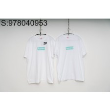 [사슬공장] SS23 나이키x슈프림 스카이블루박스 로고 티셔츠 nike