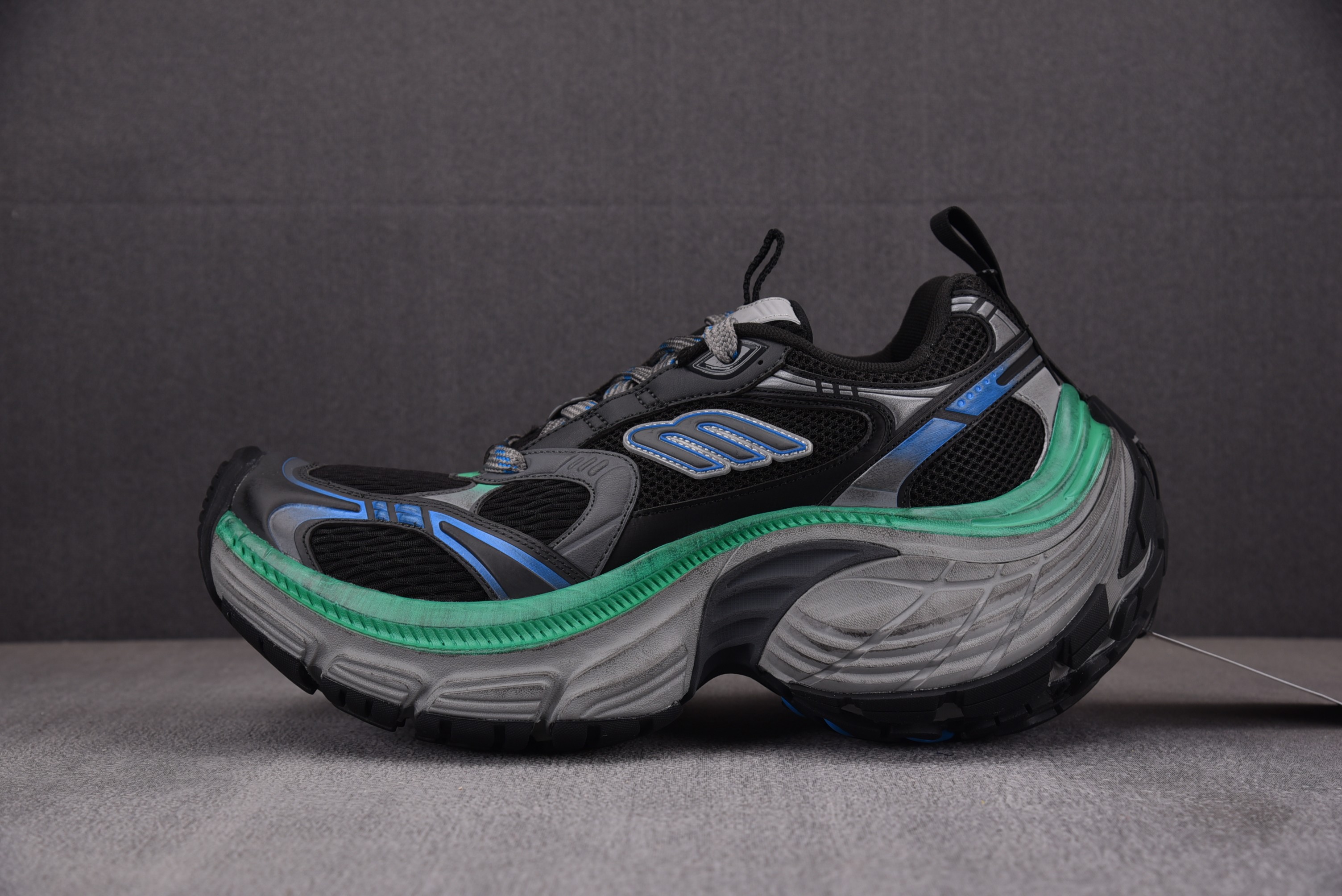 【ZH】발렌시아가 Balenciaga 10XL 블랙 그레이 블루