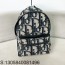 [JHL] 디올 맥시 오블리크 자카드 라이더 백팩 베이지 블랙 30*42*15cm 