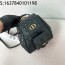 [JHL] 디올 카로 스몰 백팩 매크로까나쥬 블랙 M6302 19.5*18.5*8.5cm 