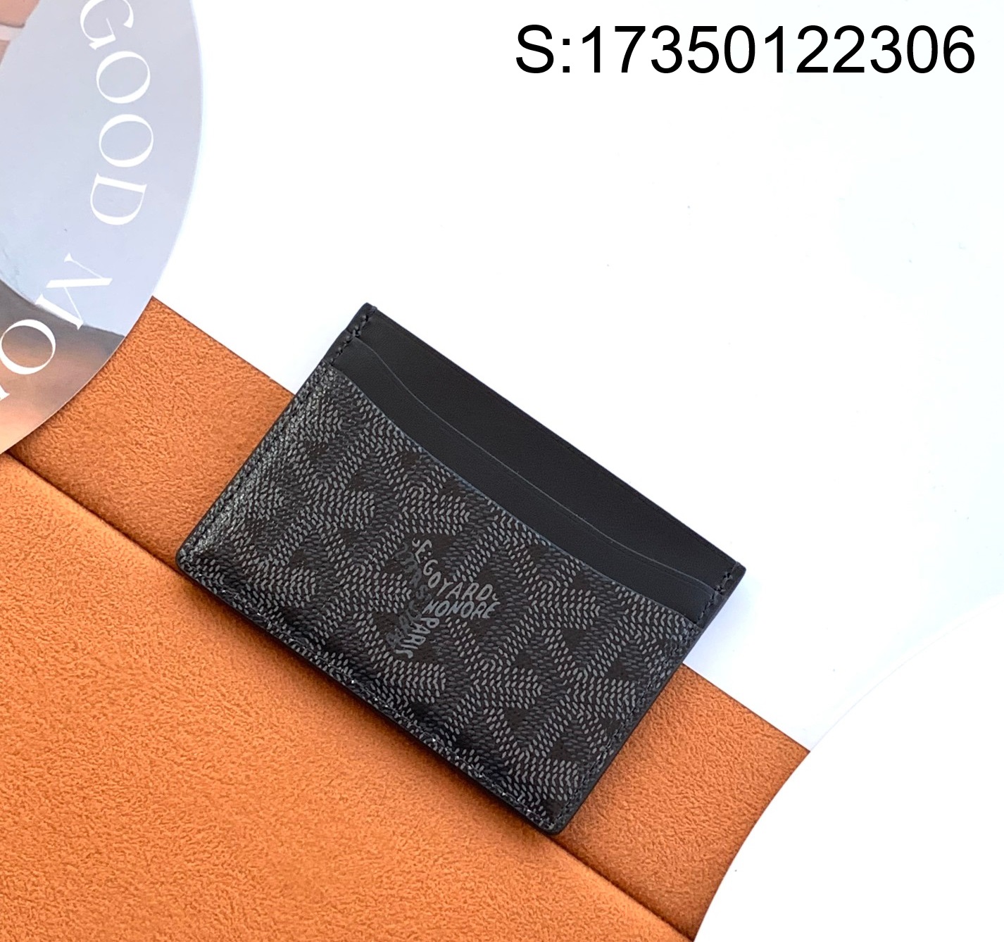 [엠플러스] 고야드 카드지갑 10.5*0.2*7cm 회흑색 Goyard