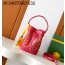 [엠플러스] 고야드 쁘띠 플로 버킷 백 레드 12*10*17.5cm