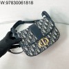 [JHL] 디올 2025 몽테인 숄더벡 24.5*15*10cm 블루