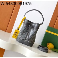 [엠플러스] 고야드 쁘띠 플로 버킷 백 그레이 12*10*17.5cm