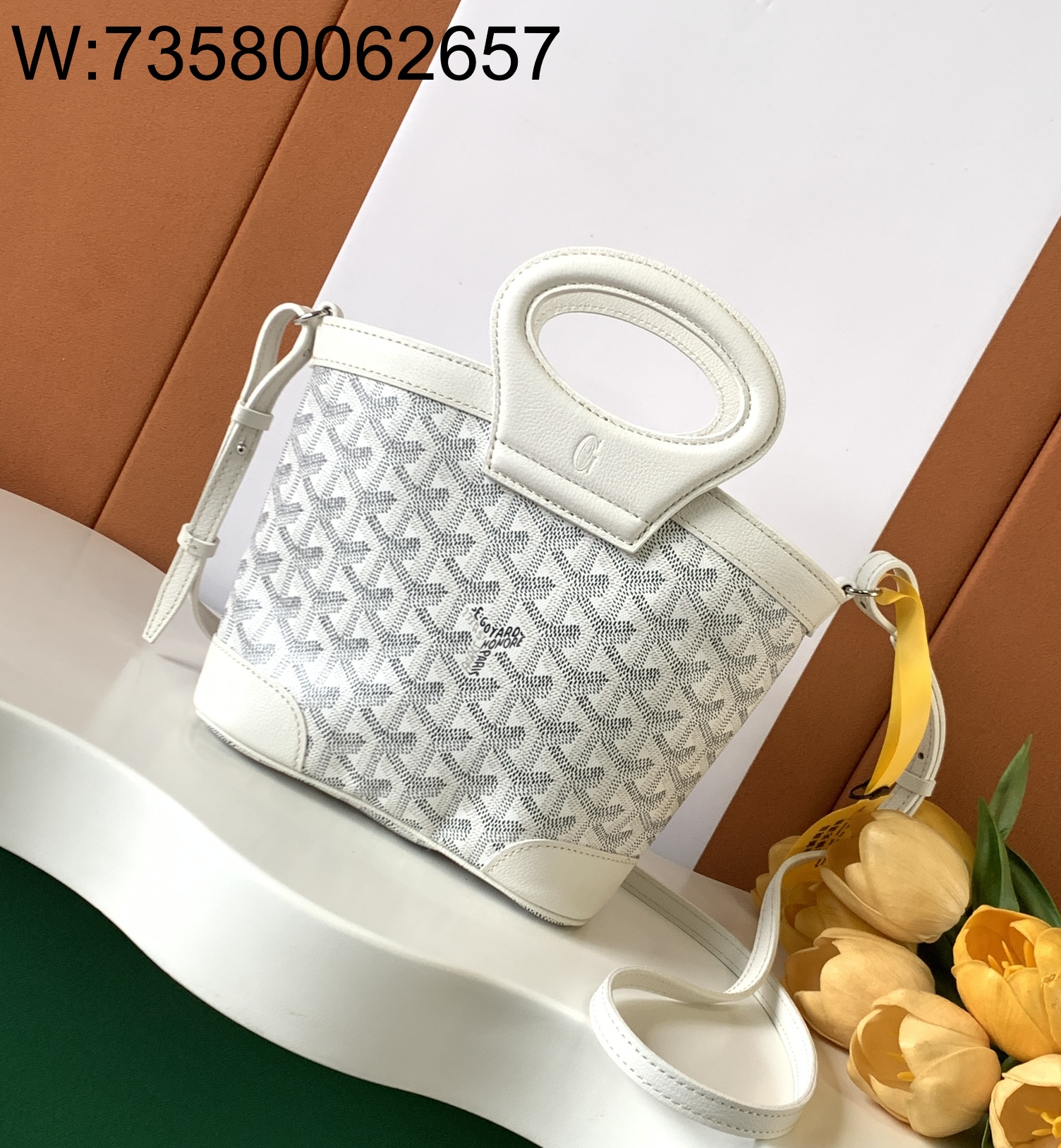 [엠플러스] 고야드 벨루가 미니백 화이트 23*8*18.5cm