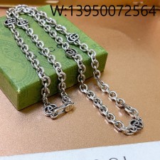 AGG 구찌 2025 GG 인터로킹 체인 목걸이