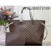 [88factory] 루이비통 네버풀 GM 라지 N40597 32*19*39cm 다미에 브라운 레드