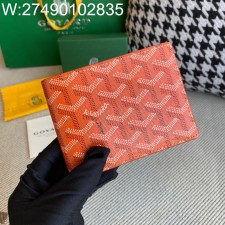 [리미티드] 고야드 빅투아르 반지갑 12*2*9cm 오랜지