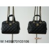 [LP공장] 샤넬맥시 볼링백 페이턴트 크럼플드 카프스킨 골드 메탈 블랙 17*21*13cm 스몰