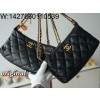 [LP공장] 샤넬 25S hobo 보호백 금메달 블랙 17*26*8.5cm