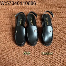 [LP공장] 샤넬 25P 슬링백 로퍼 샌들 블랙 G45614
