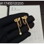 AGG 디올 CD 태슬 귀걸이 골드 신주소재