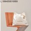 [CD] 샤넬 금장 22백 39*42cm 화이트 이디엄