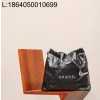 [CD] 샤넬 은장 22백 39*42cm 블랙 이디엄 스몰 2사이즈