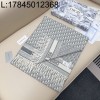 AGG 디올 오블리크 자카드 캐시미어 스카프 그레이 45*200cm