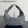 징 팩토리 보테가베네타 스웨이드 조디 백 다크 그레이 600261 48*40*16cm