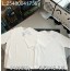 V공장 아크네 스튜디오 미니 모노그램 반팔티 화이트