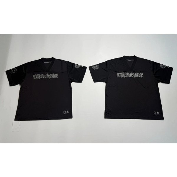 [꼬부기셀러] Chrome Hearts 크롬하츠 3D 입체 레터링 더블 메쉬 반팔 티셔츠 (100% 재생 나일론)