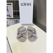 AN3 로에베 LOEWE 타입 푸스벳 스웨이드 샌들