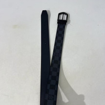 (출고사진첨부+) 루이비통 23SS 모노그램 다미에 벨트 3.5cm LOUIS VUITTON
