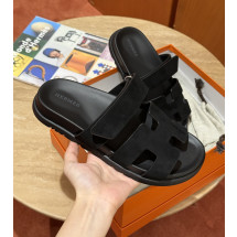 찡댄 에르메스 시프레 스웨이드 마롱 누아르 블랙 여성