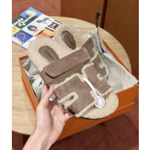 찡댄 에르메스 시프레 시어링 샌들 에토프 여성