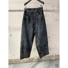 [사탄셀러] 발렌시아가 26SS 트리셰도우 카모 프린트 데님 팬츠