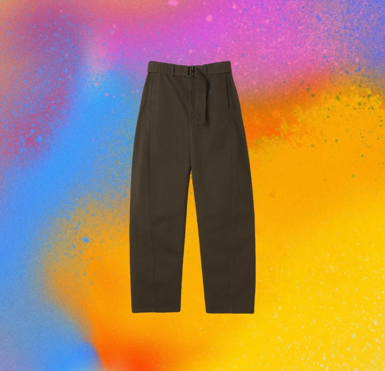 [꼬부기셀러] 크롬하츠 Lem 25SS 브라운 커브드 데님