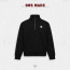 [985셀러] 985Made 블랙 워리어 하프집 스웨트셔츠