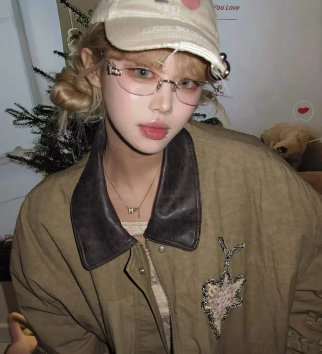 [조지셀러] 젠틀몬스터 오로라 주얼리 무테 안경테