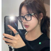 [조지셀러] 발렌시아가 BB0186O 버터플라이 안경테