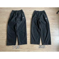 [사탄셀러] 발렌시아가 25SS 3B 아이콘 나일론 와이드 팬츠 (블랙)
