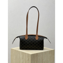 백경 셀린느 트리옹프 캔버스 스몰 더플 26*19*8cm 숄더백